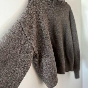 H&M | Knitted turtleneck sweatshirt